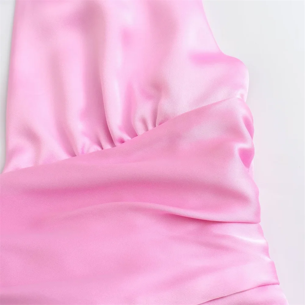 robe en soie fluide