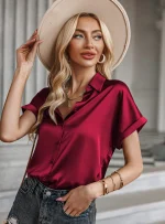 chemise en soie mode