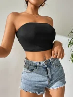 haut simple en soie