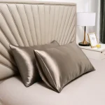 taie en soie luxe pour oreiller