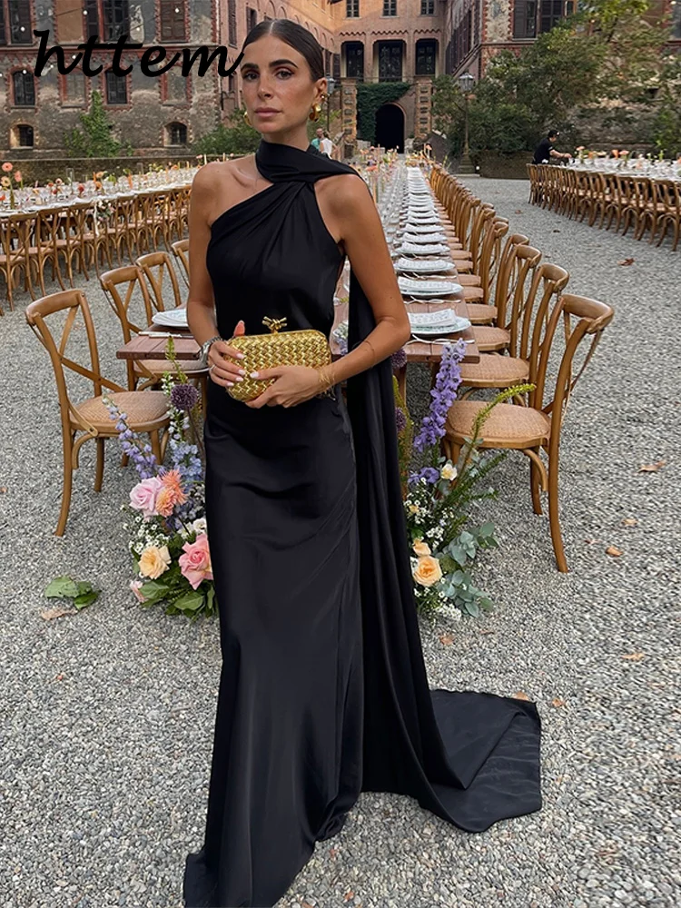robe chic noir longue