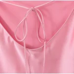 robe en soie fluide