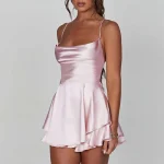 style chic robe en soie