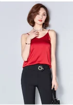 haut en soie chic