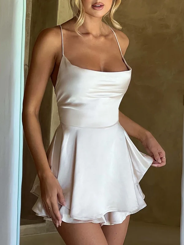 robe en soie courte