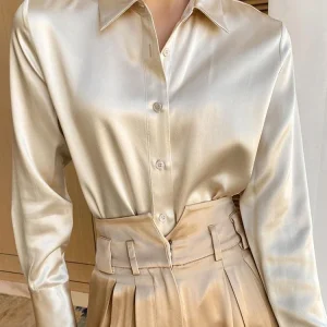 chemise en soie chic