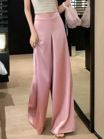 pantalon chic en soie