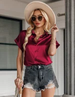 chemise soyeuse tendance