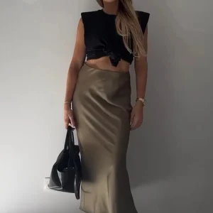 jupe en soie femme