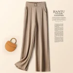 pantalon classe en soie