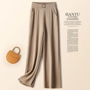 pantalon classe en soie