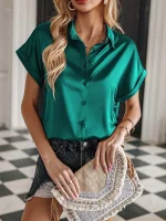 chemise de mode en soie