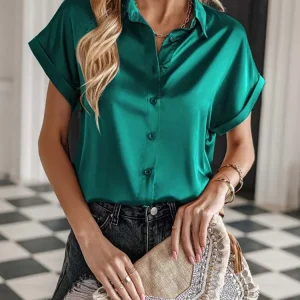 chemise mode en soie