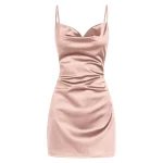 robe sexy en soie légère