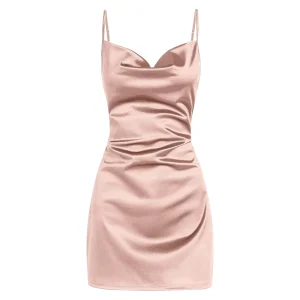 robe sexy en soie