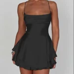 robe d'été en soie courte