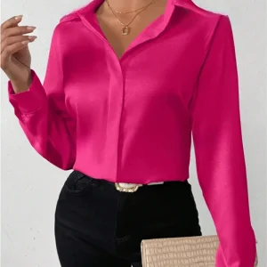 chemise chic en soie