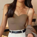 top féminin en soie taille L