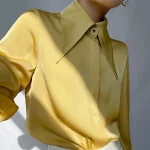blouse élégante en soie